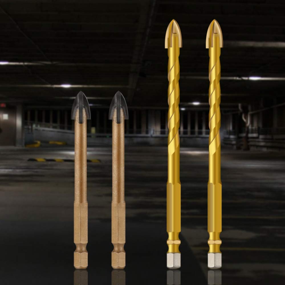 Amazon.com: SENMIAO-TH Hex Shank Titanium Drill Bit Carbide